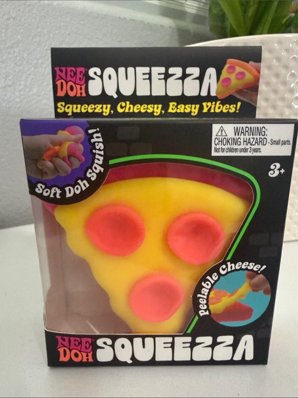 NeeDoh Squeezza Pizza Squishy Toy 🍕 (AUTHENTIC)